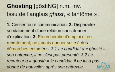 Le ghosting : du côté des employeurs (partie 2 de 2)